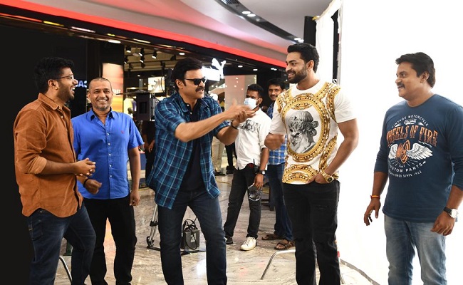 Pic Talk: Venky's Fun Time With F3 Team